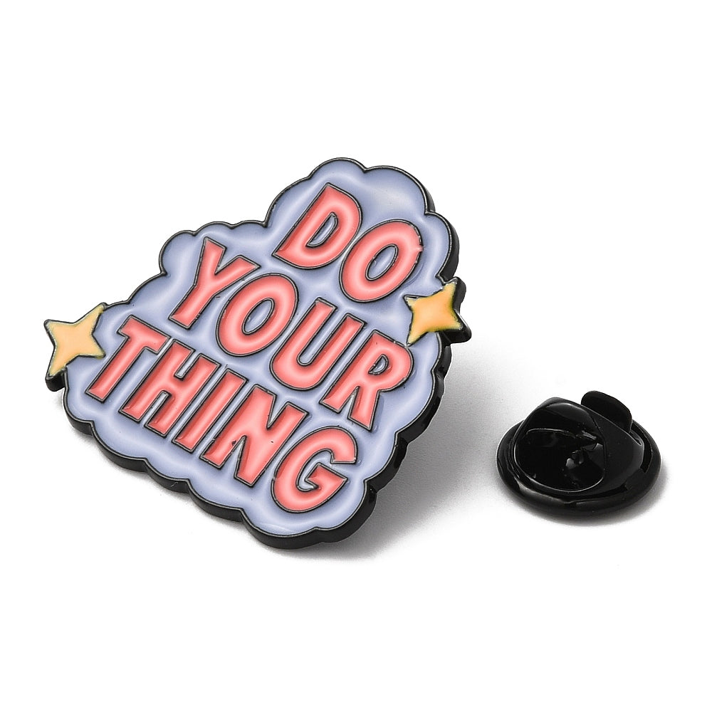 Do Your Thing - Wish Pins - Enamel Pin Badge (EWP014)