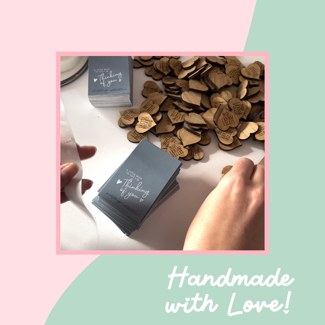 Pocket Hug – Christmas Wishes Just for You | Thoughtful Festive Gift | Keepsake Token for Holiday Cheer, Love & Seasonal Comfort