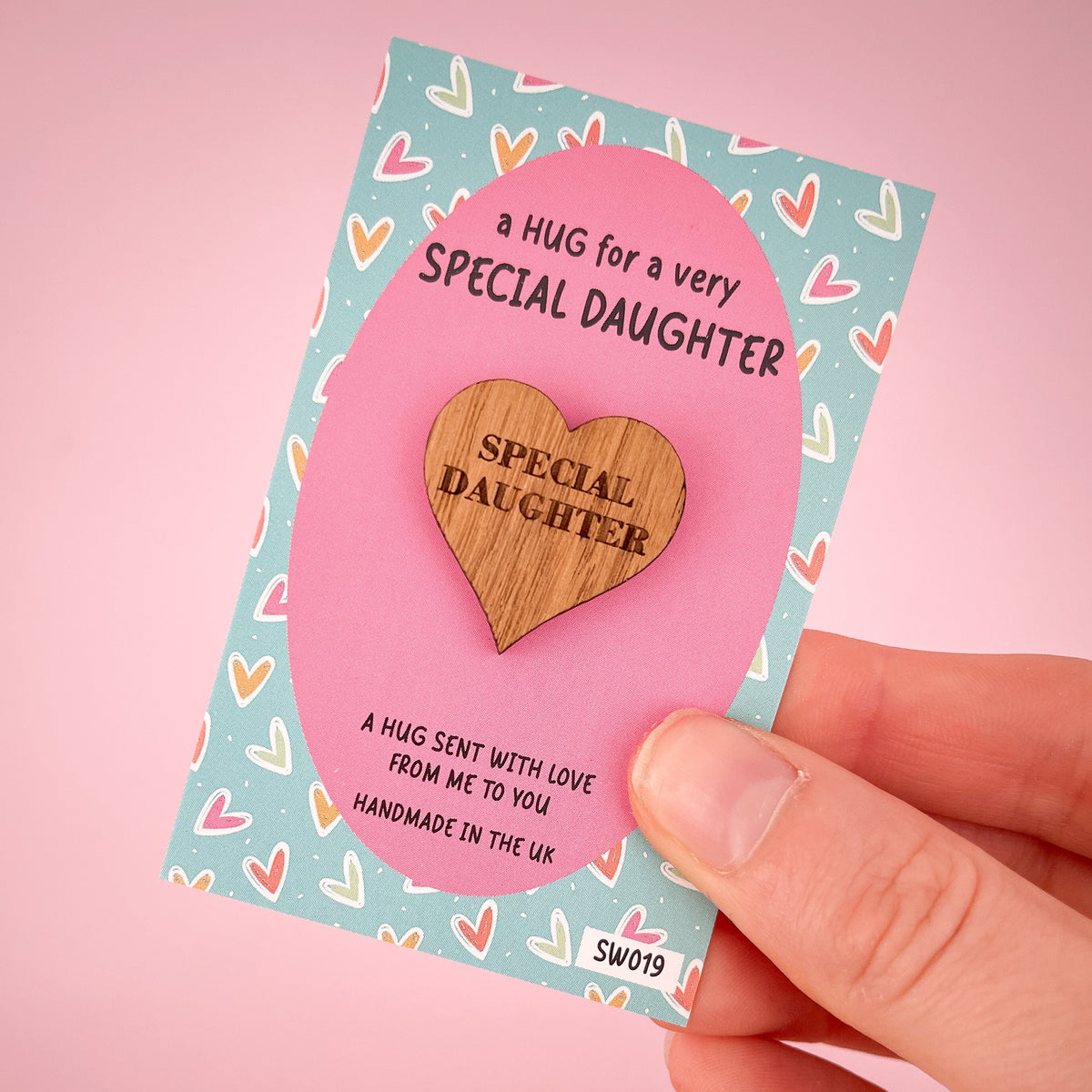 SALE - Special Daughter - Pocket Hug Token - SW019