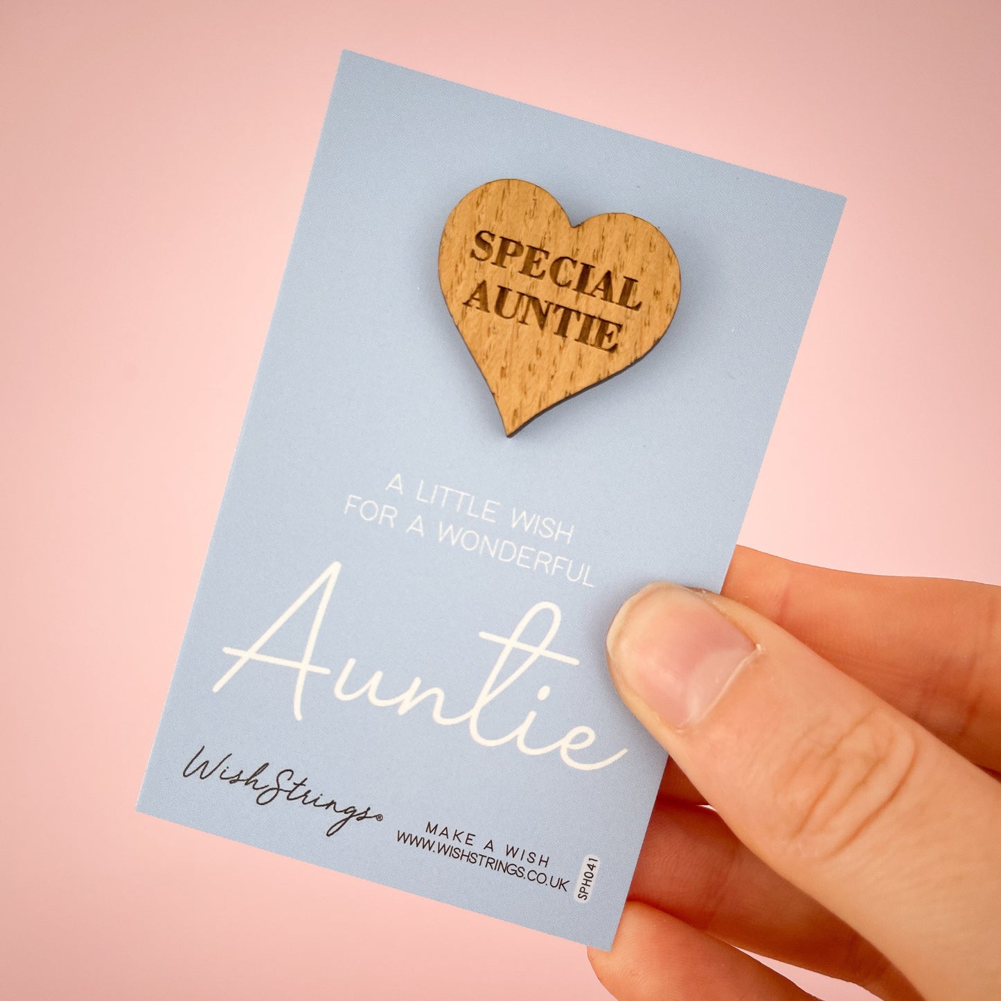 SALE - Auntie - Pocket Hug Token - SW047