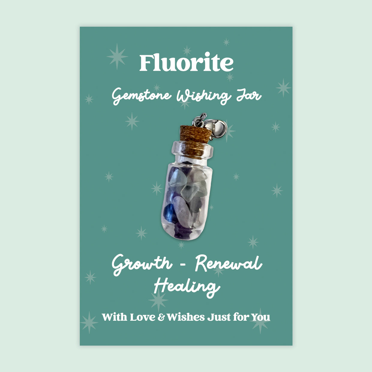 Gemstone Jar Collection – Crystal Chip Jars | Mini Healing Crystal Gifts | Positivity & Wellbeing Keepsakes