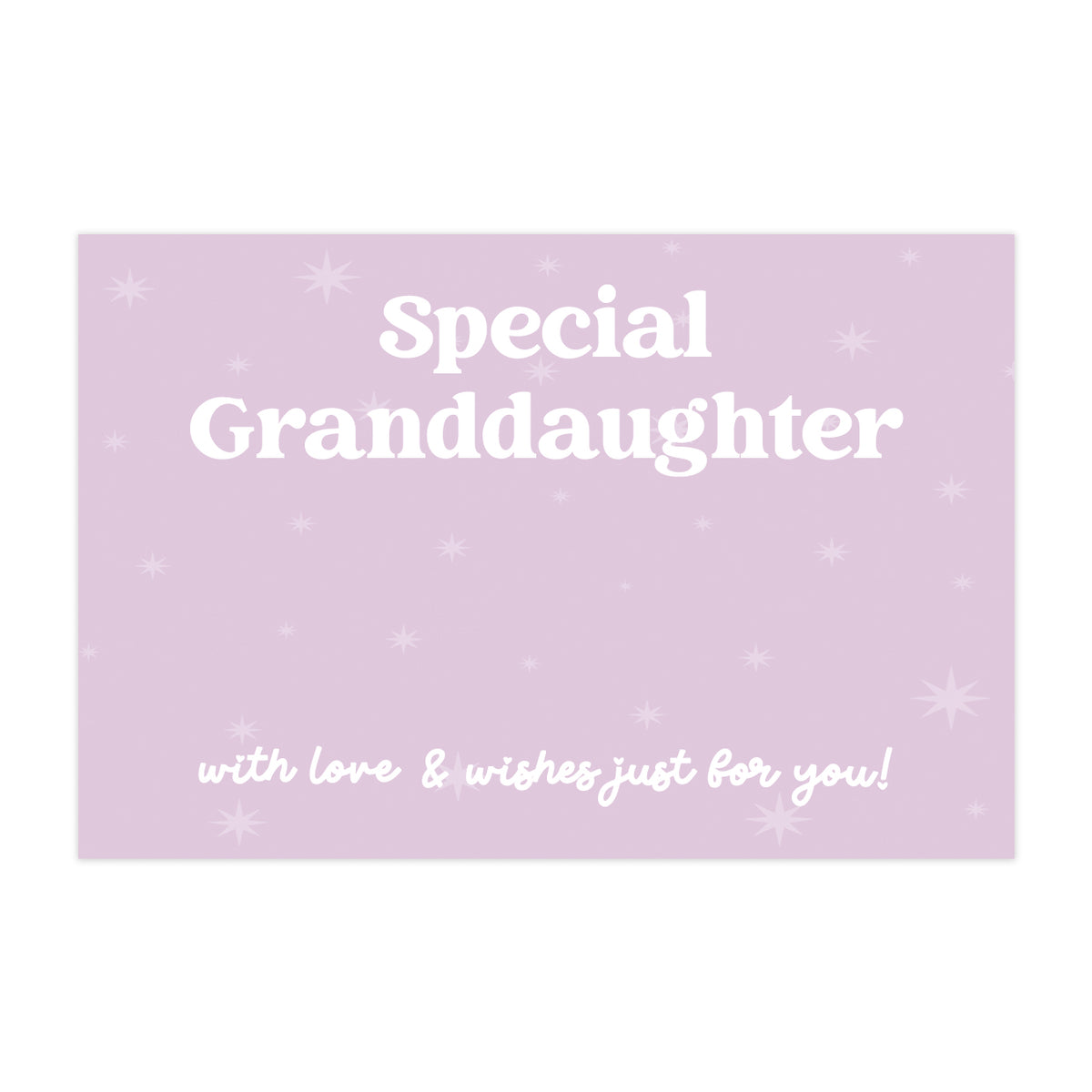 Special Granddaughter