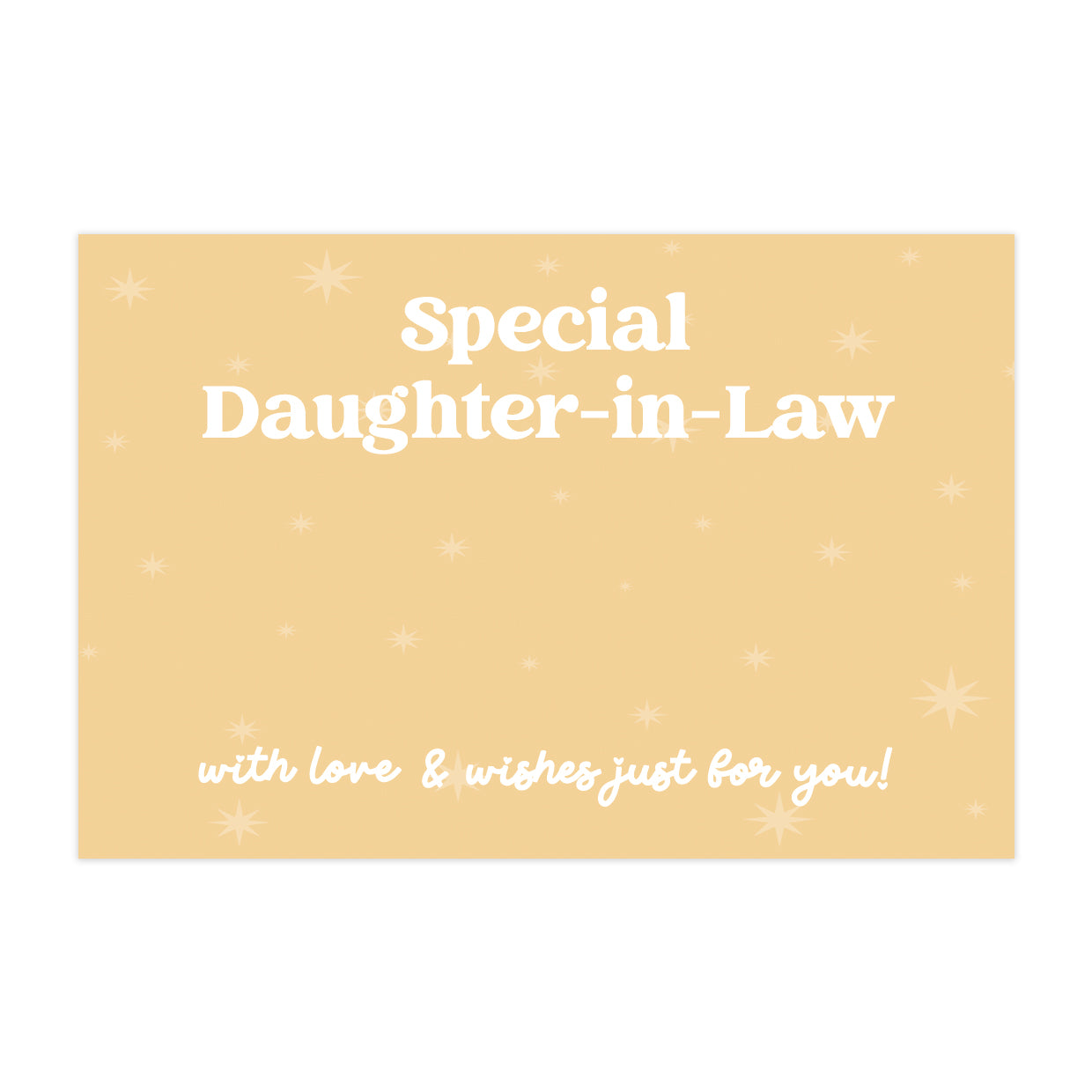 Special Daughter-in-Law