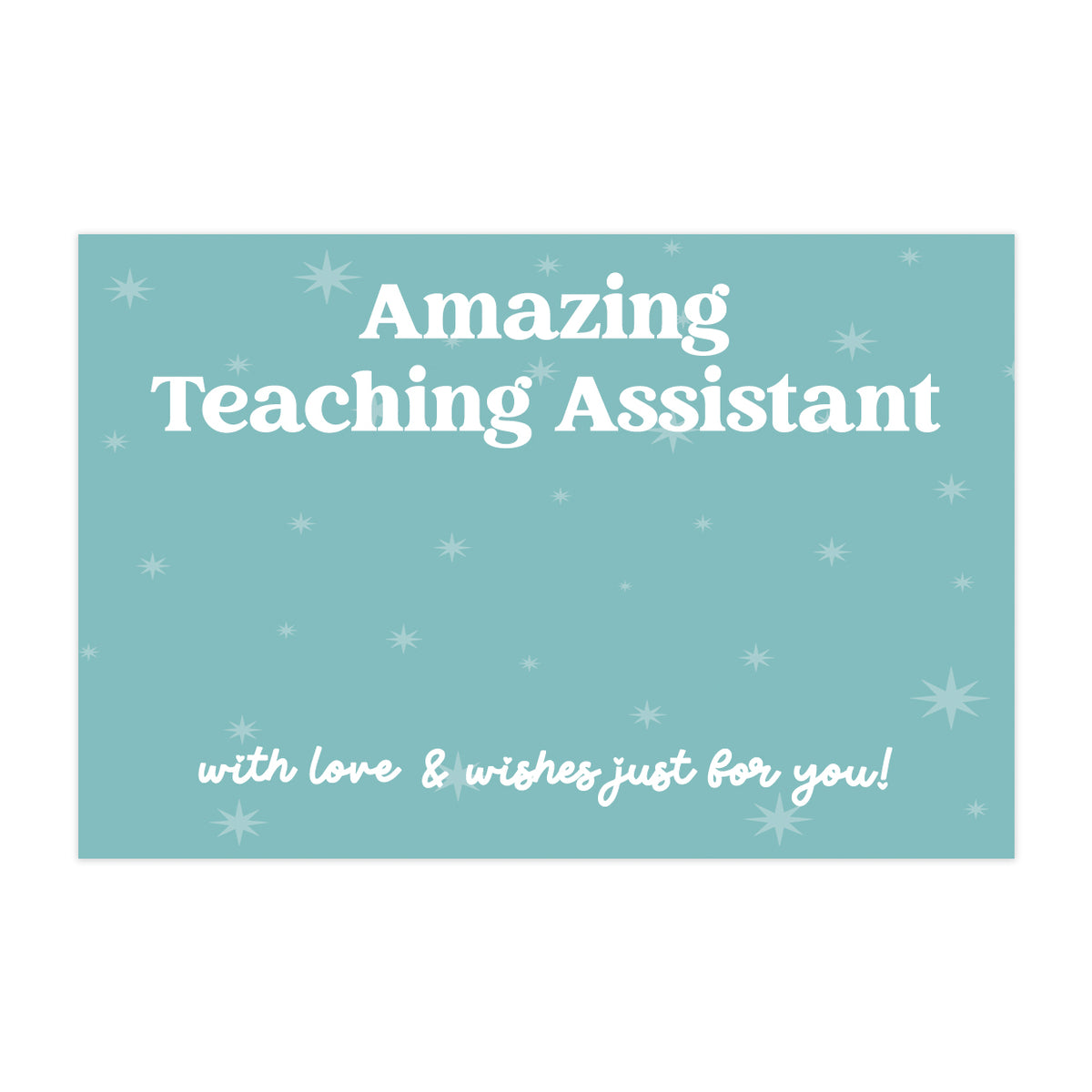 Amazing Teaching Assistant