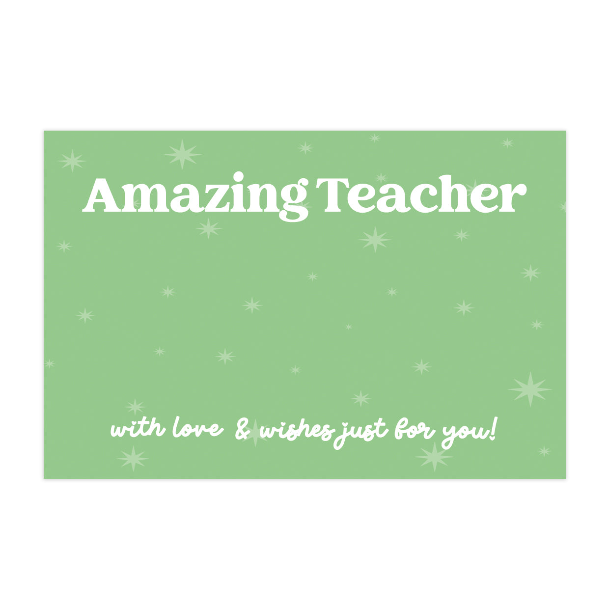 Amazing Teacher