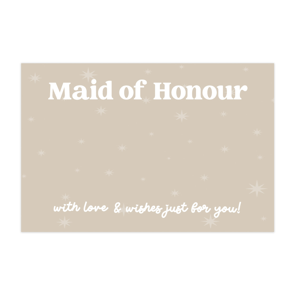 Maid of Honour