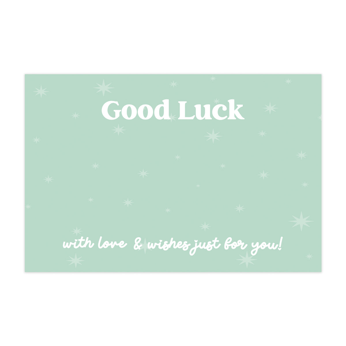 Good Luck