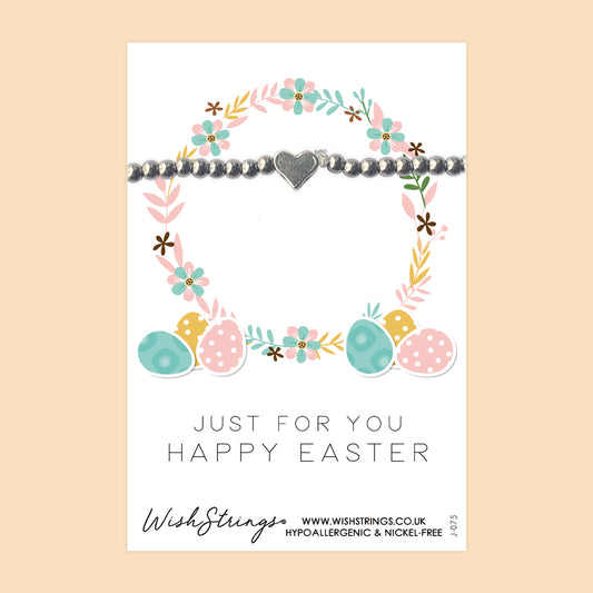 Just for you, Easter - Heart Stretch Bracelet