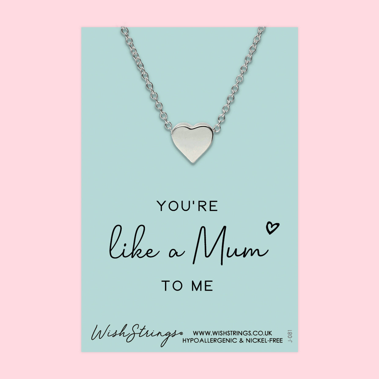 Like a Mum to Me - Heart Necklace