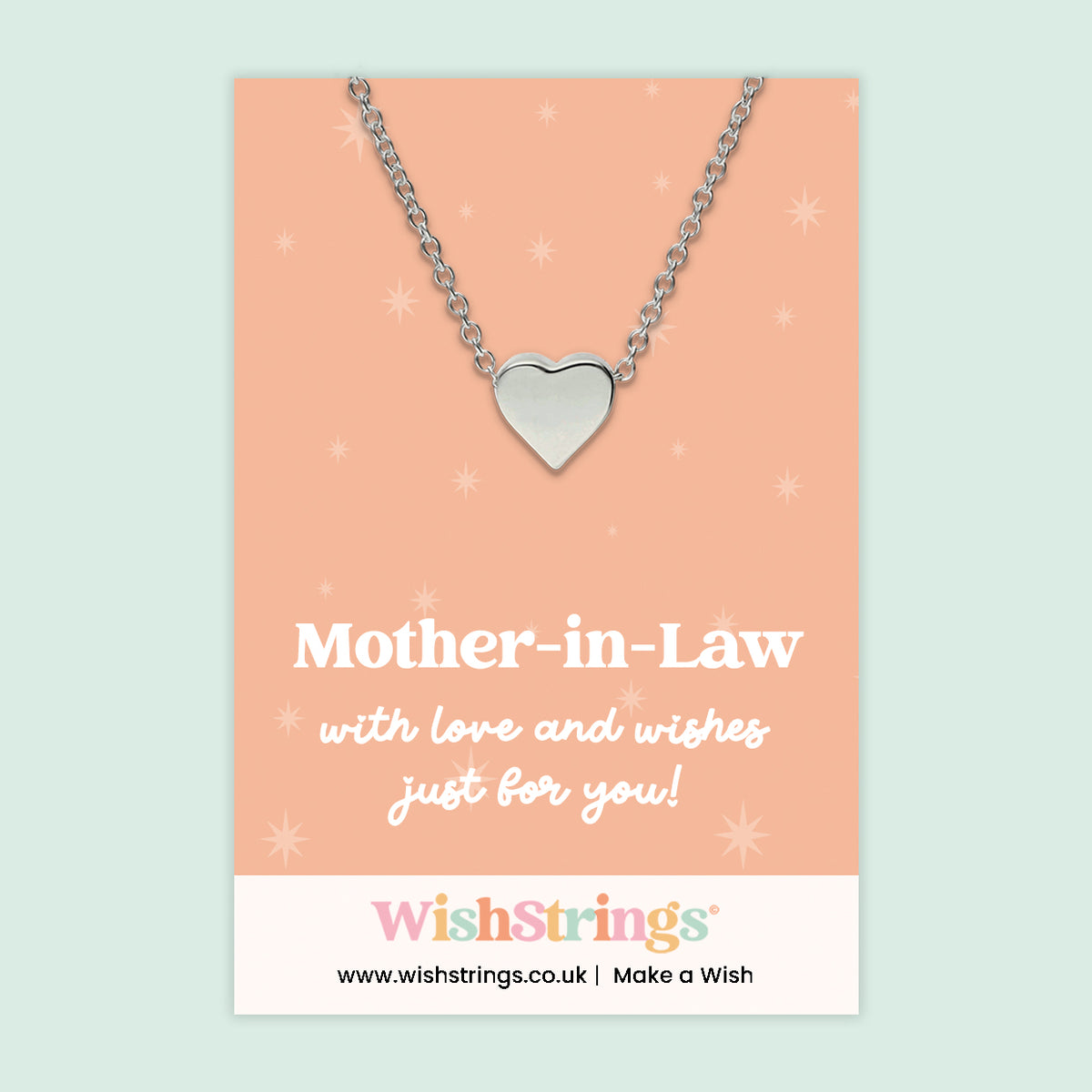 Mother-in-Law - Heart Necklace