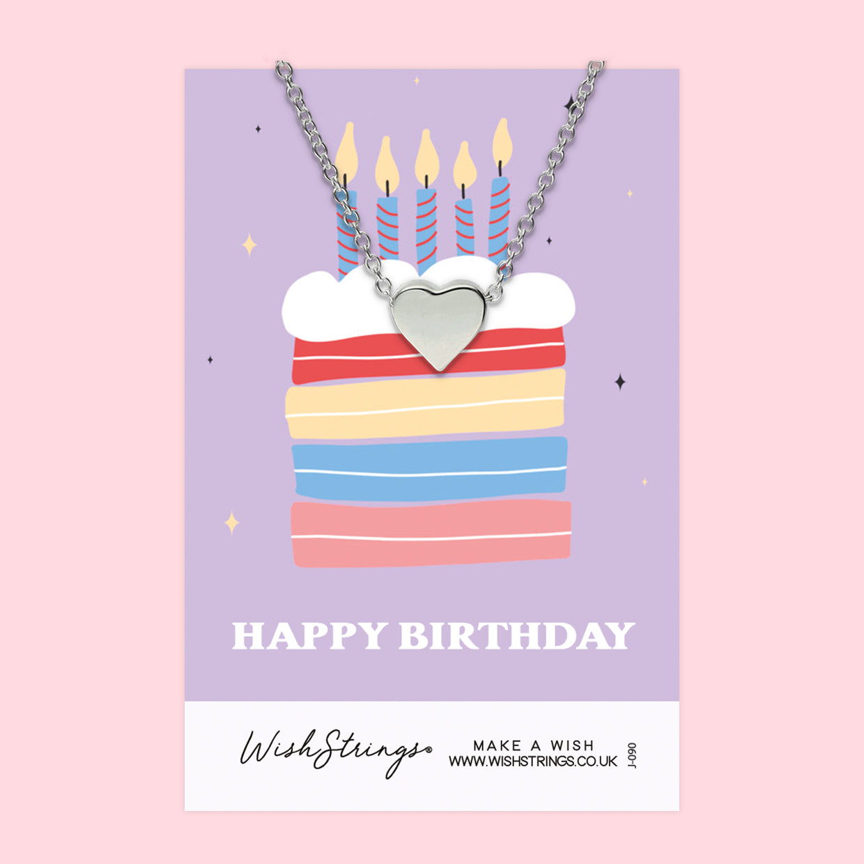 Happy Birthday - Heart Necklace