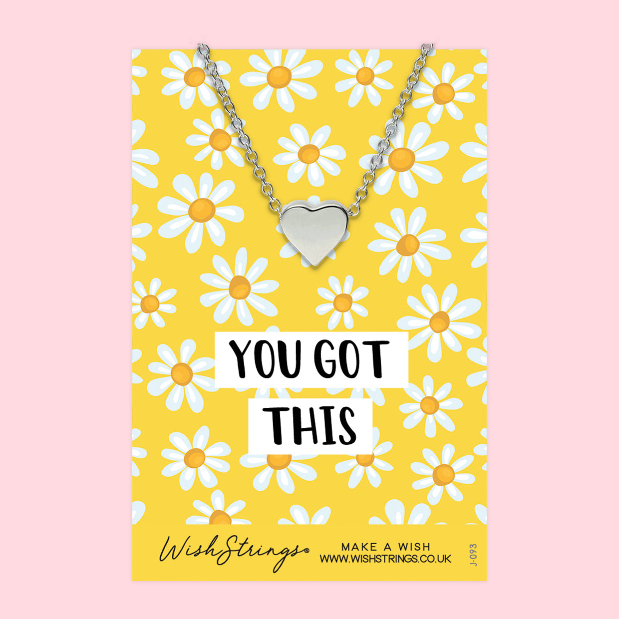 You Got This - Heart Necklace