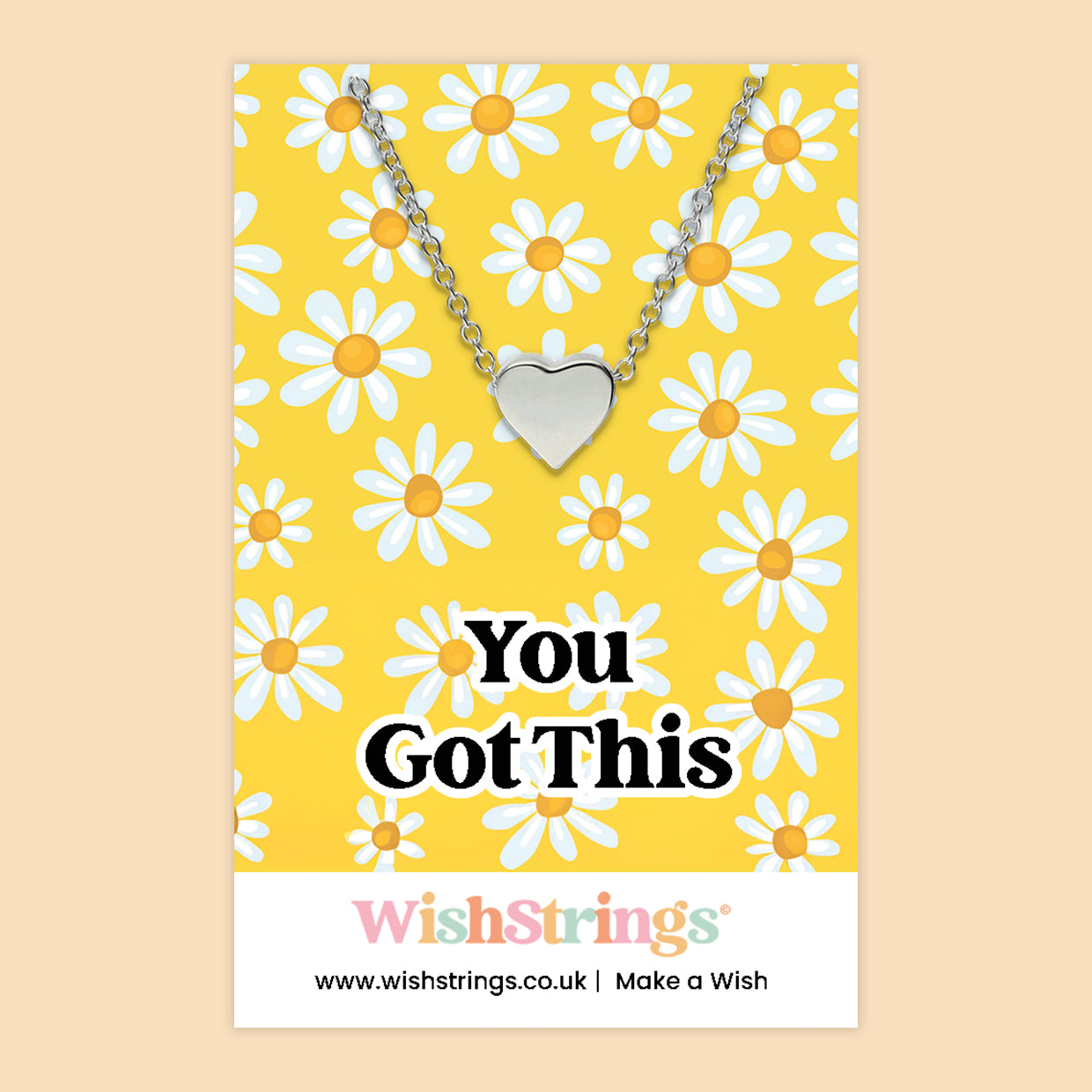 You Got This - Heart Necklace