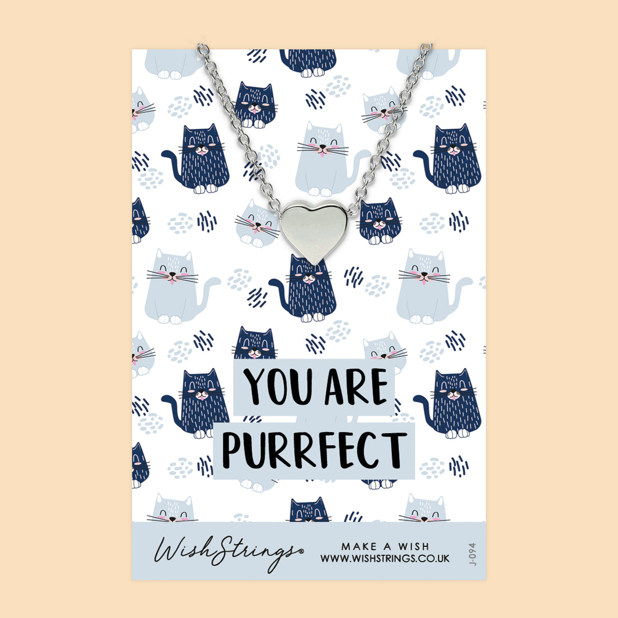 Purrfect - Heart Necklace