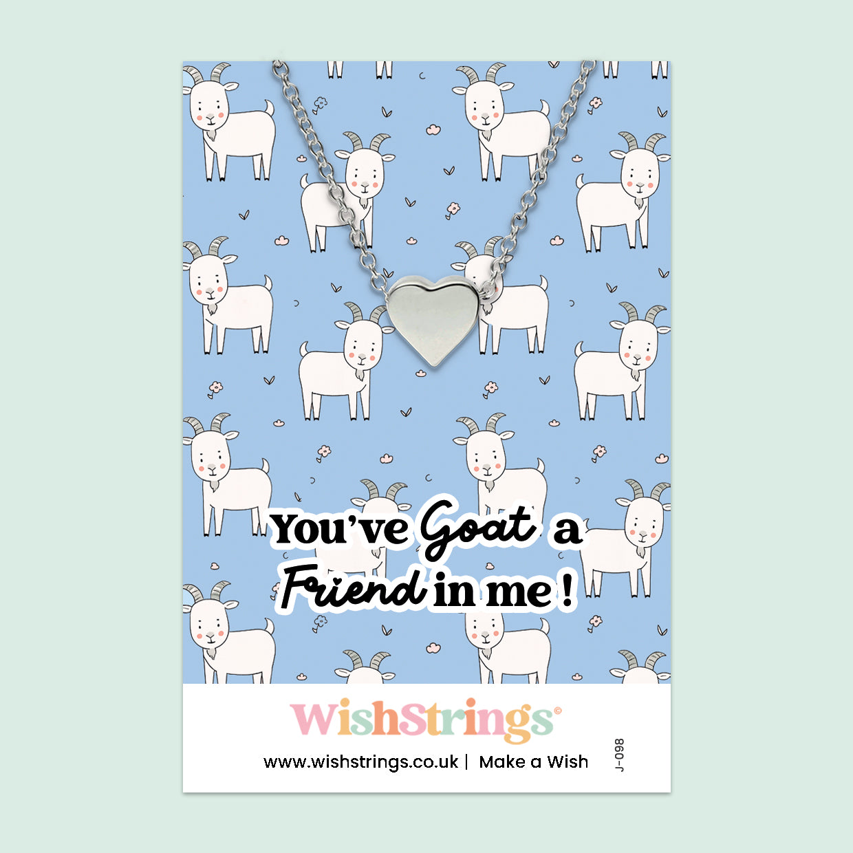 You’ve Goat a Friend in Me - Heart Necklace