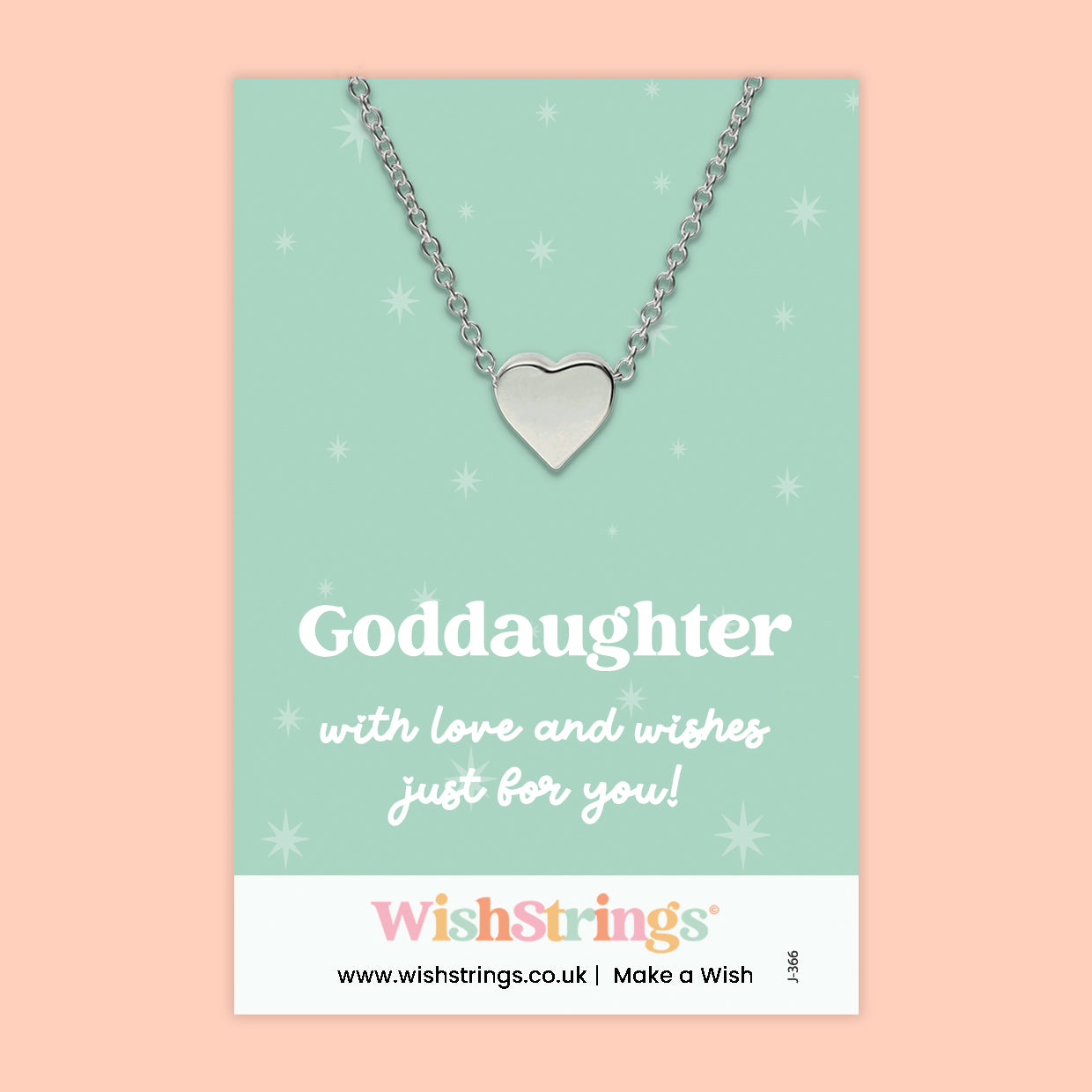 Goddaughter - Heart Necklace