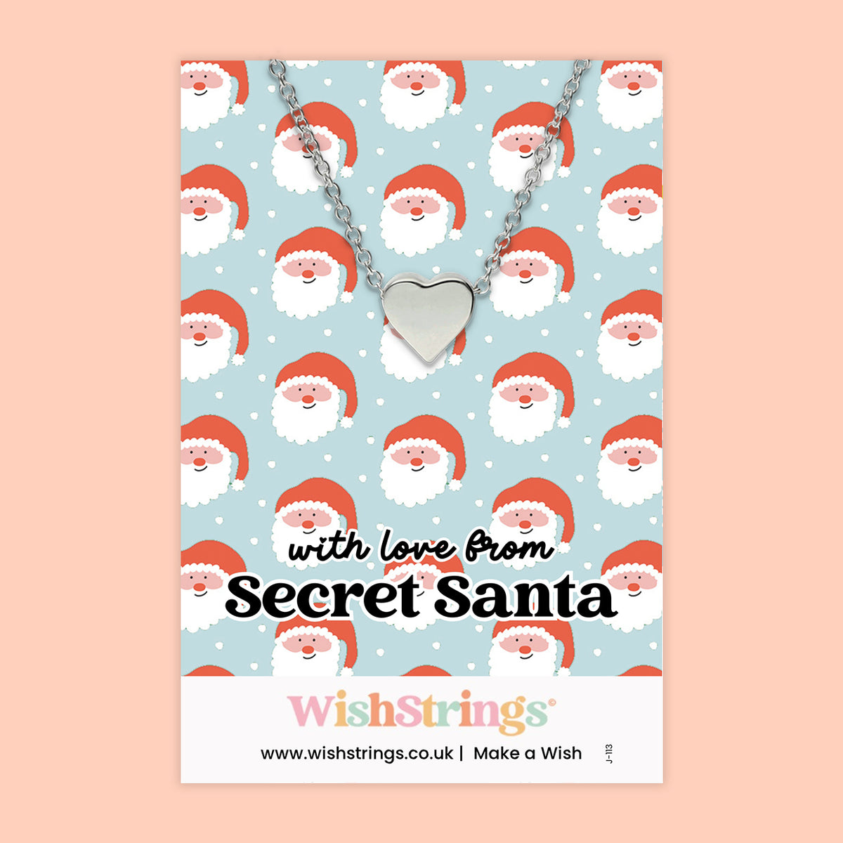With Love from Secret Santa - Heart Necklace