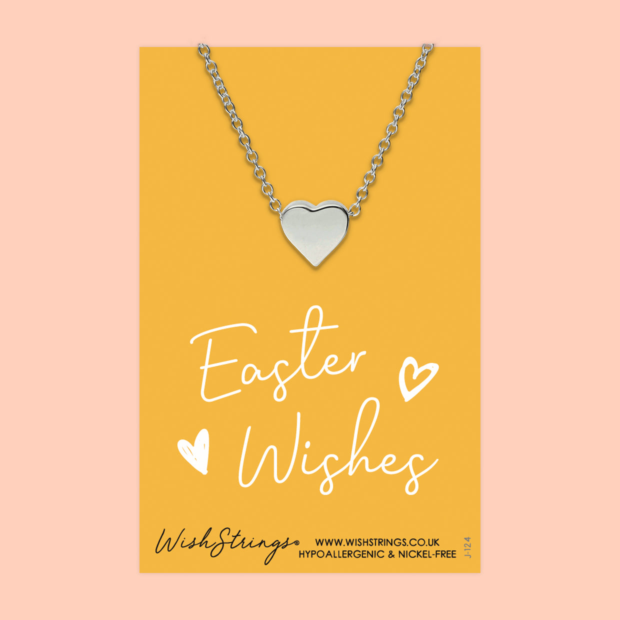 Easter Wishes - Heart Necklace