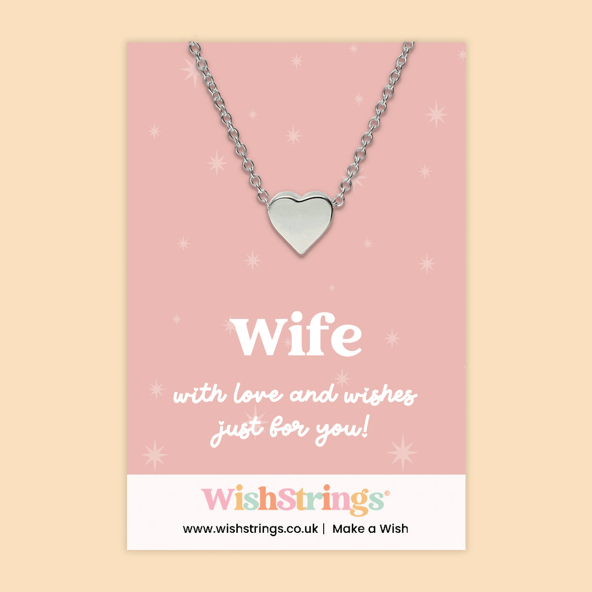 Wife - Heart Necklace
