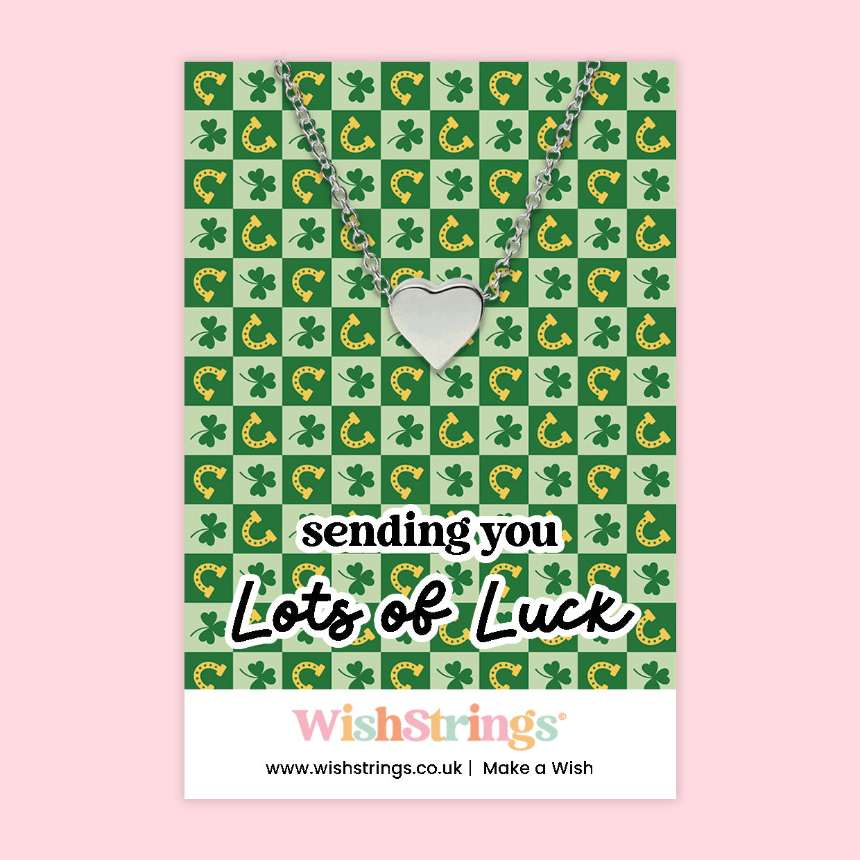 Sending You Lots of Luck - Heart Necklace