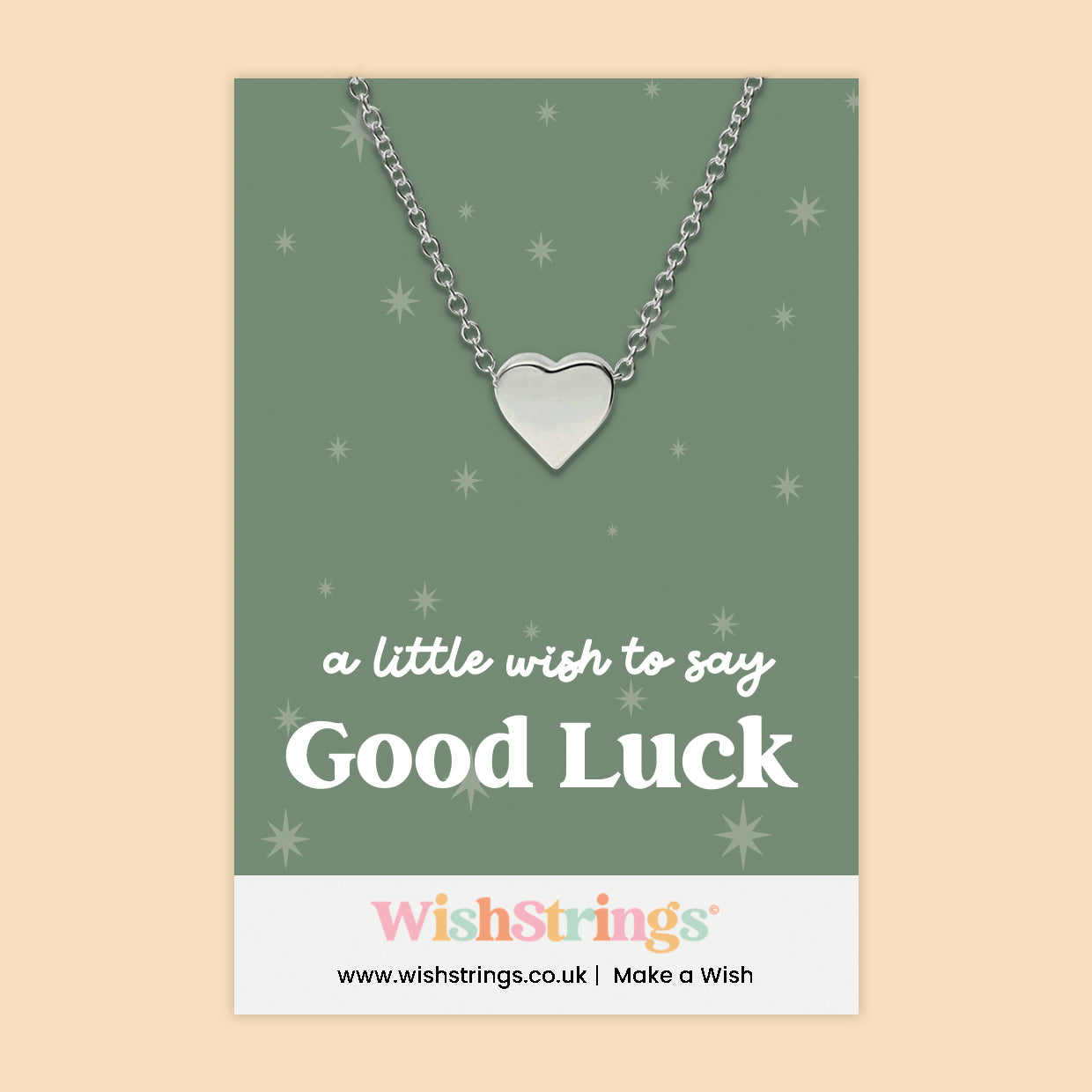 Good Luck - Heart Necklace