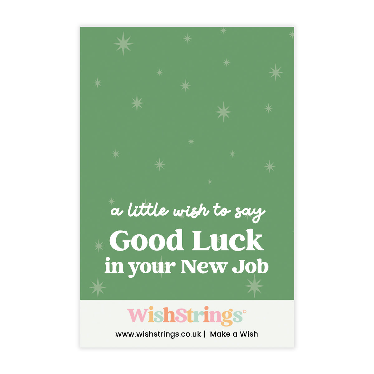 Good Luck in your New Job