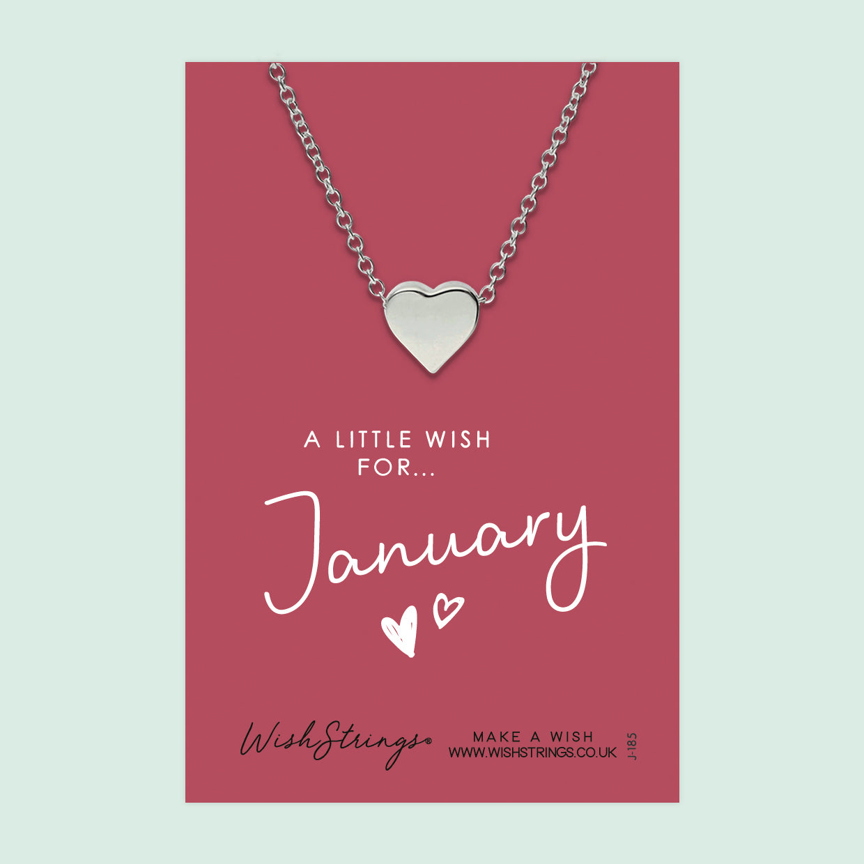 January - Heart Necklace