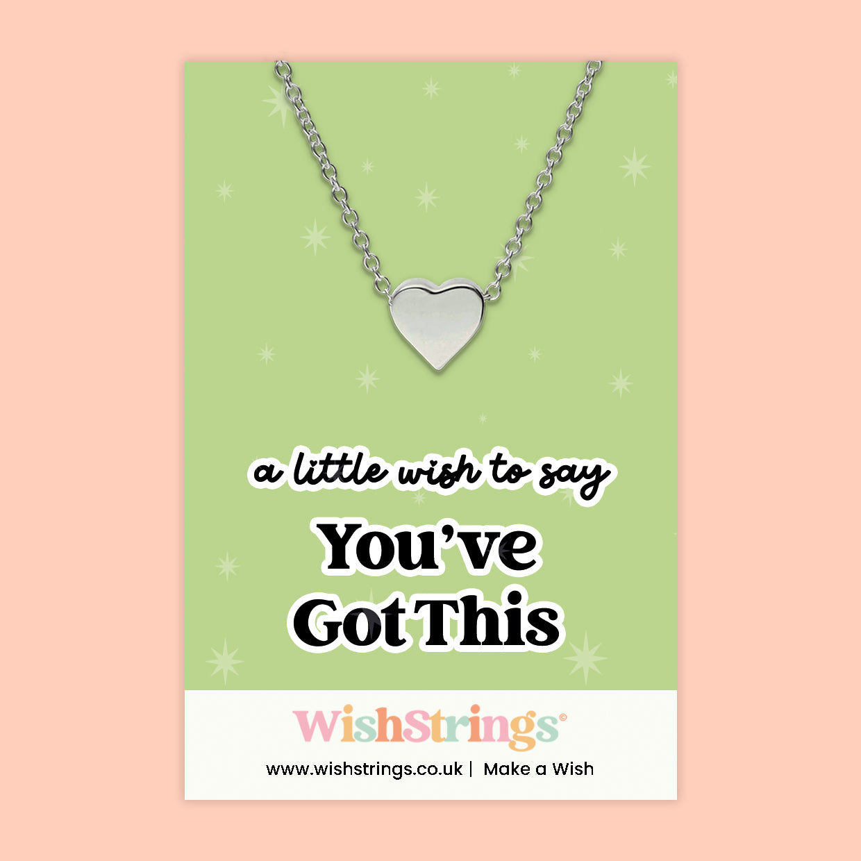 You’ve Got This - Heart Necklace
