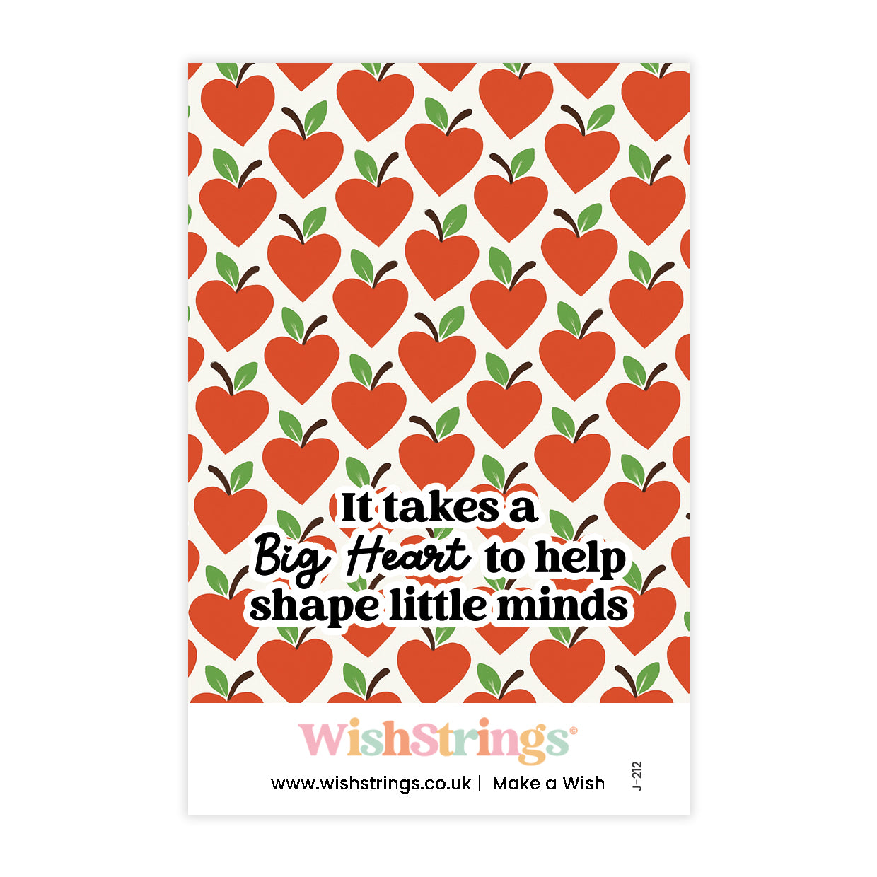 It Takes a Big Heart to Help Shape Little Minds