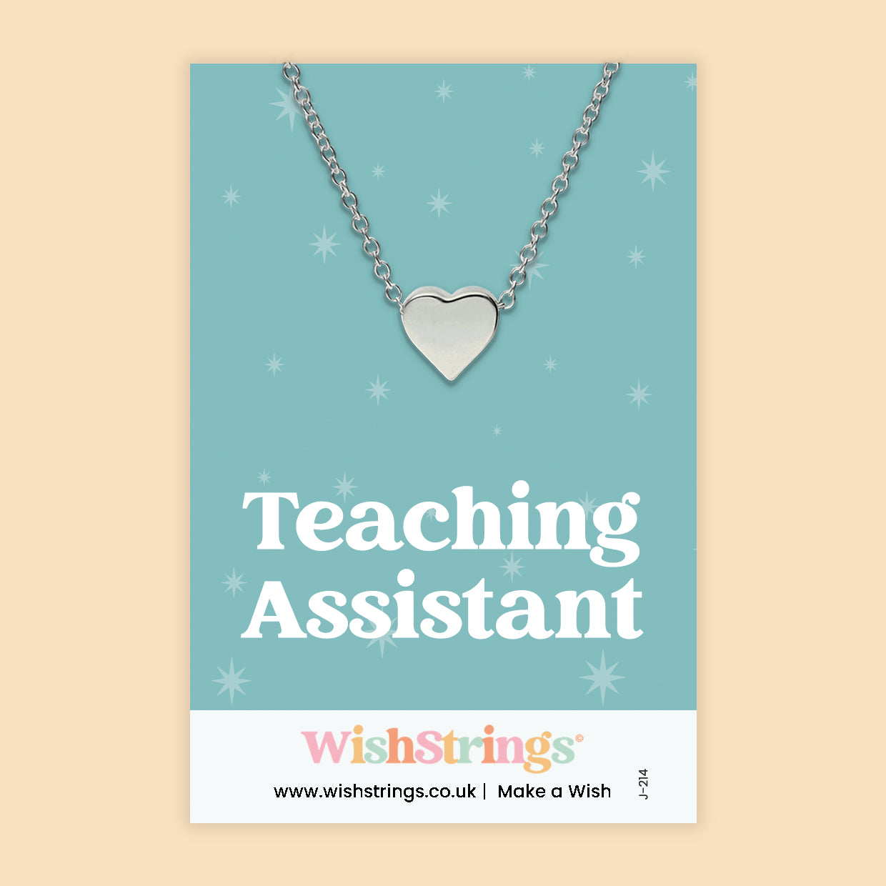 Teaching Assistant - Heart Necklace