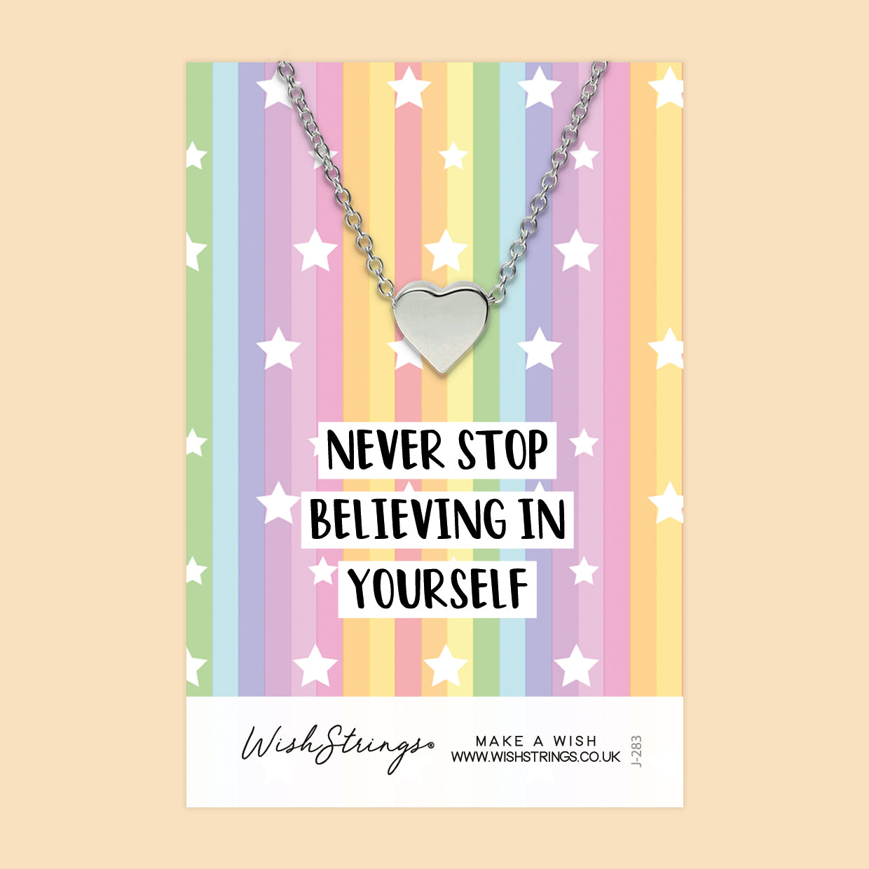 Believing in Yourself - Heart Necklace
