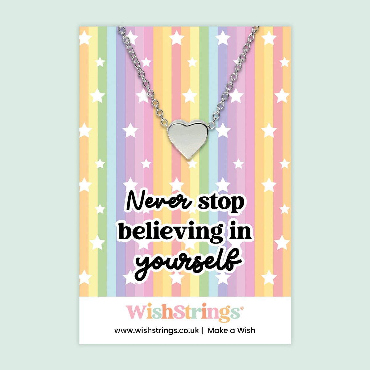 Believing in Yourself - Heart Necklace