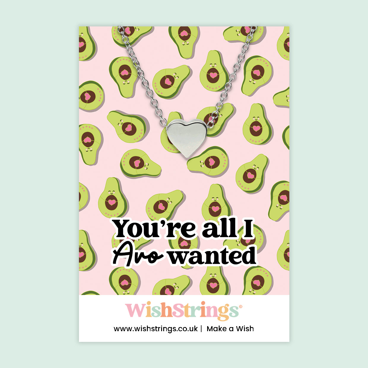 You’re All I Avo - Heart Necklace