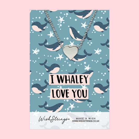 Whaley Love You - Heart Necklace