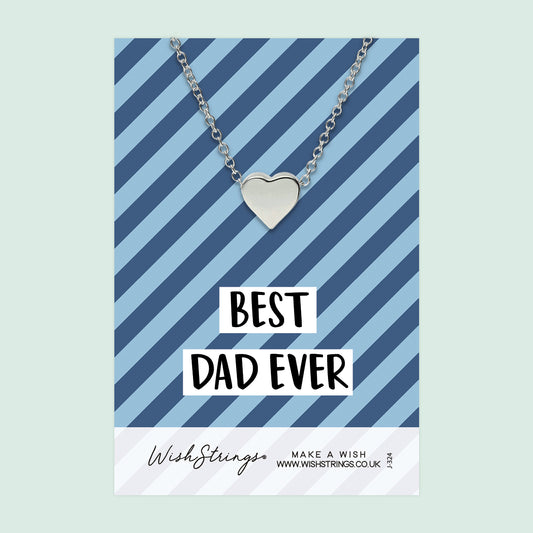 Best Dad - Heart Necklace