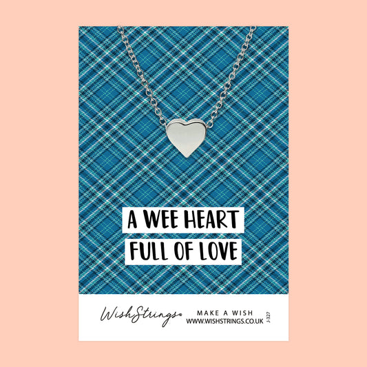 Wee Heart - Heart Necklace