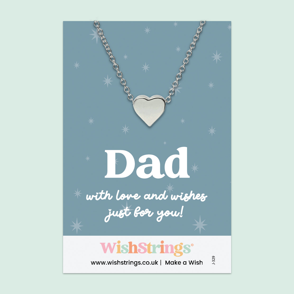 Dad - Heart Necklace