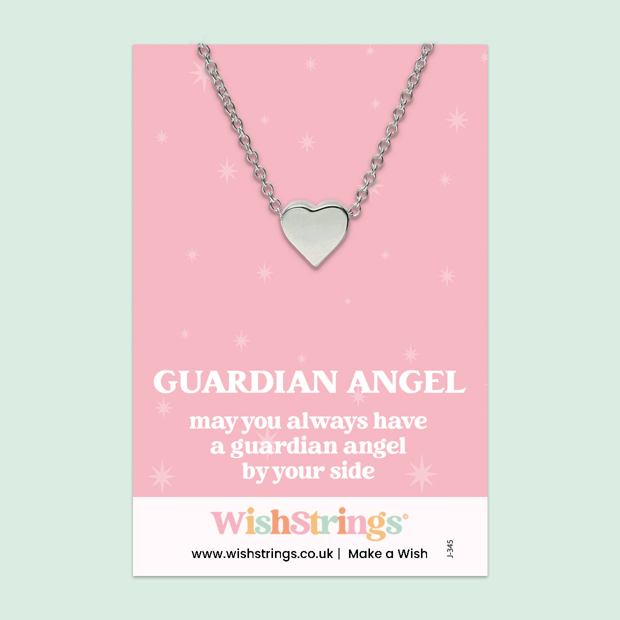 Guardian Angel - Heart Necklace