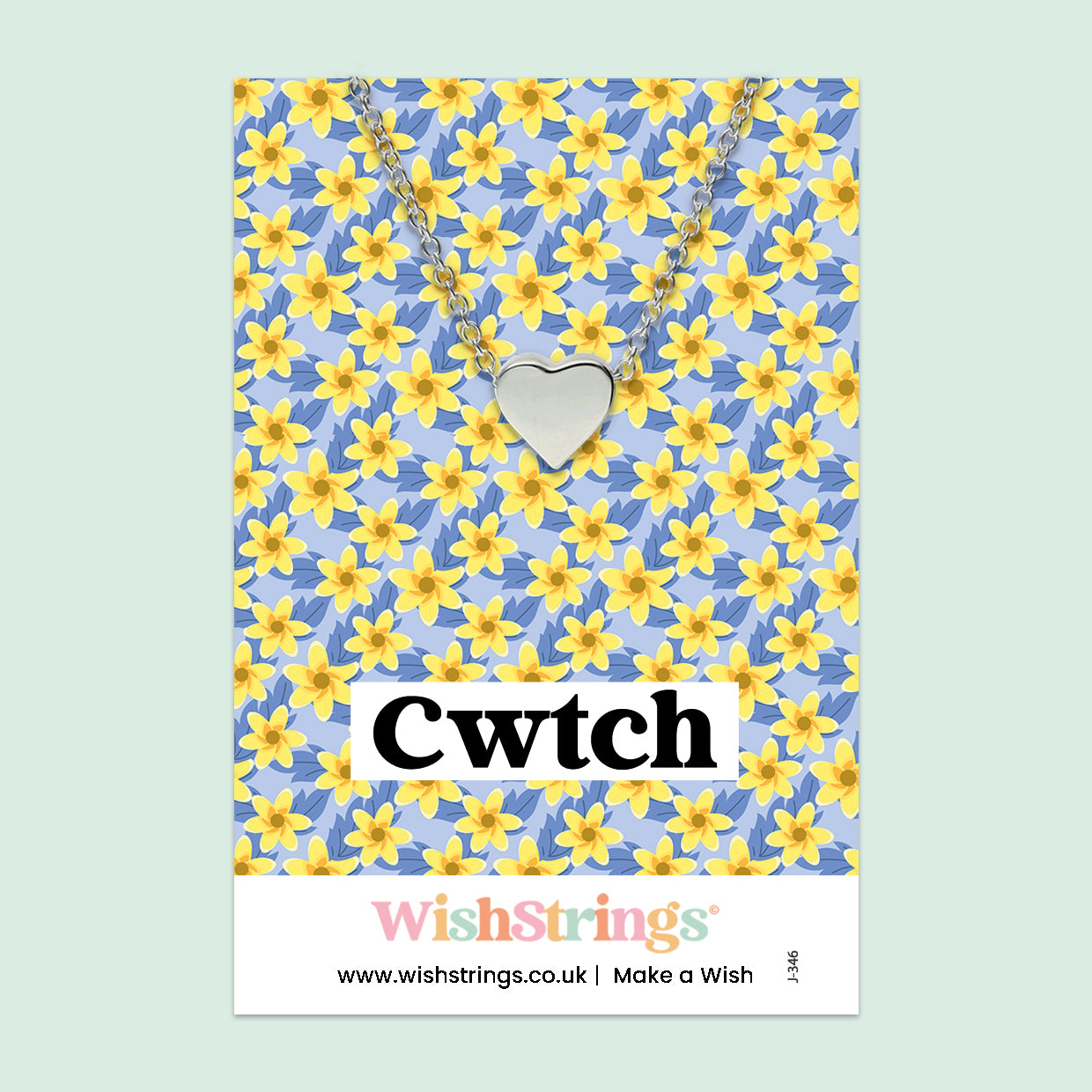 Cwtch, Welsh - Heart Necklace