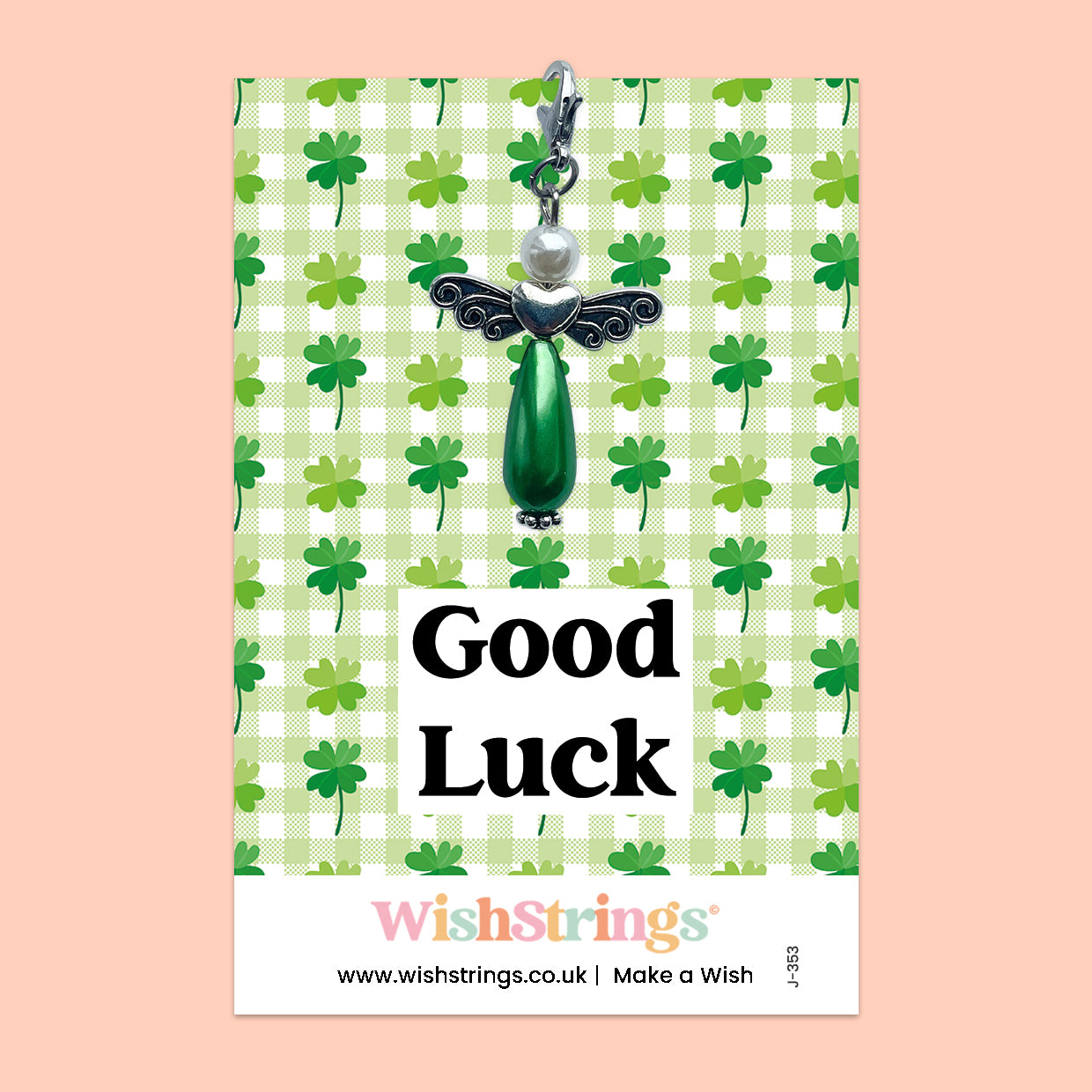 Wish Angels - Choose Design | Clip-On Keepsake Charm on Gift Card | Choose Your Own Design | Thoughtful Gifts for All Occasions