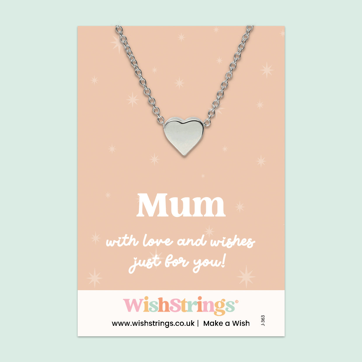 Mum - Heart Necklace