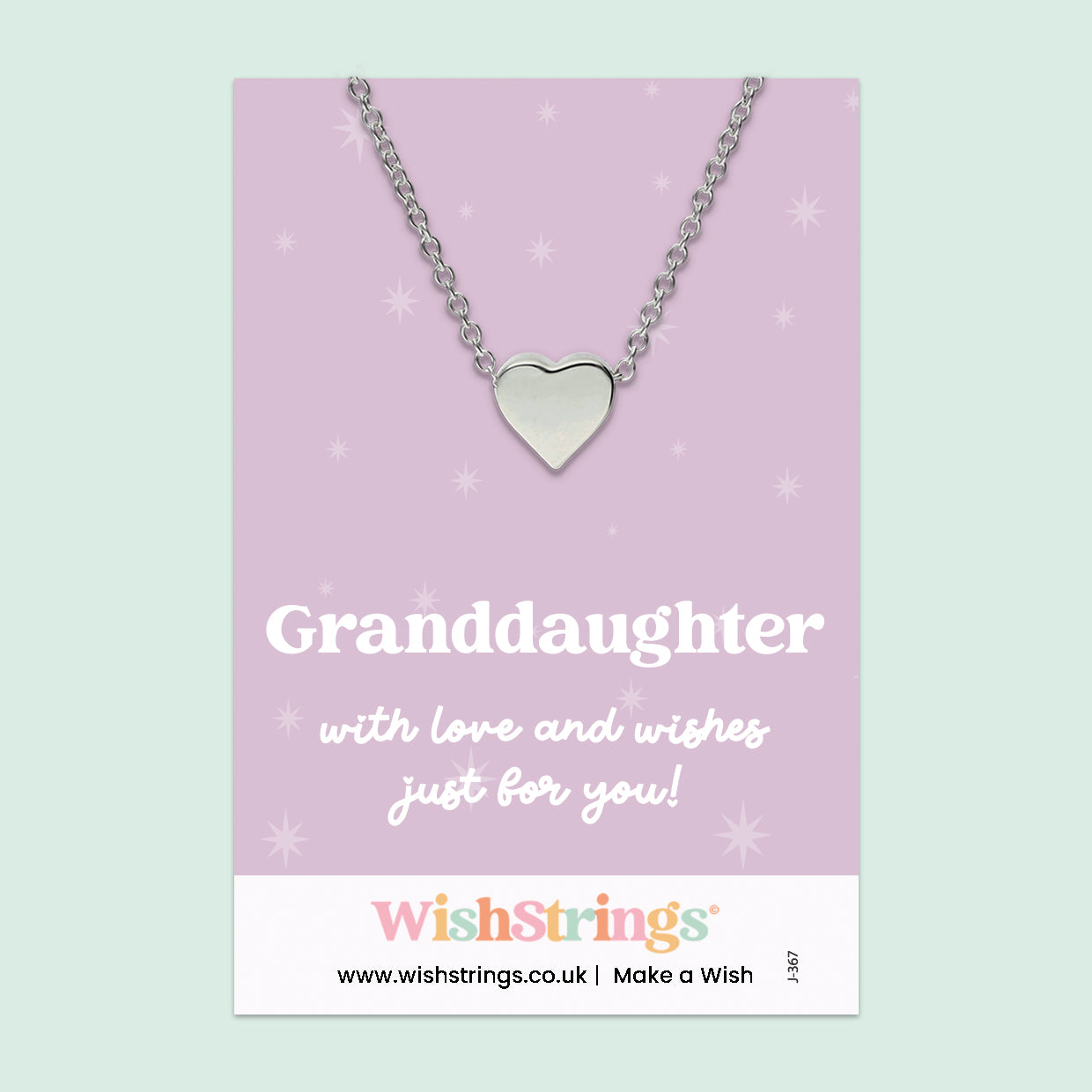 Granddaughter - Heart Necklace