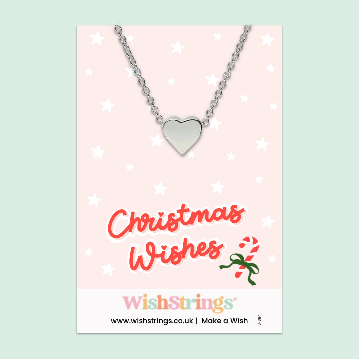 Christmas Wishes - Heart Necklace