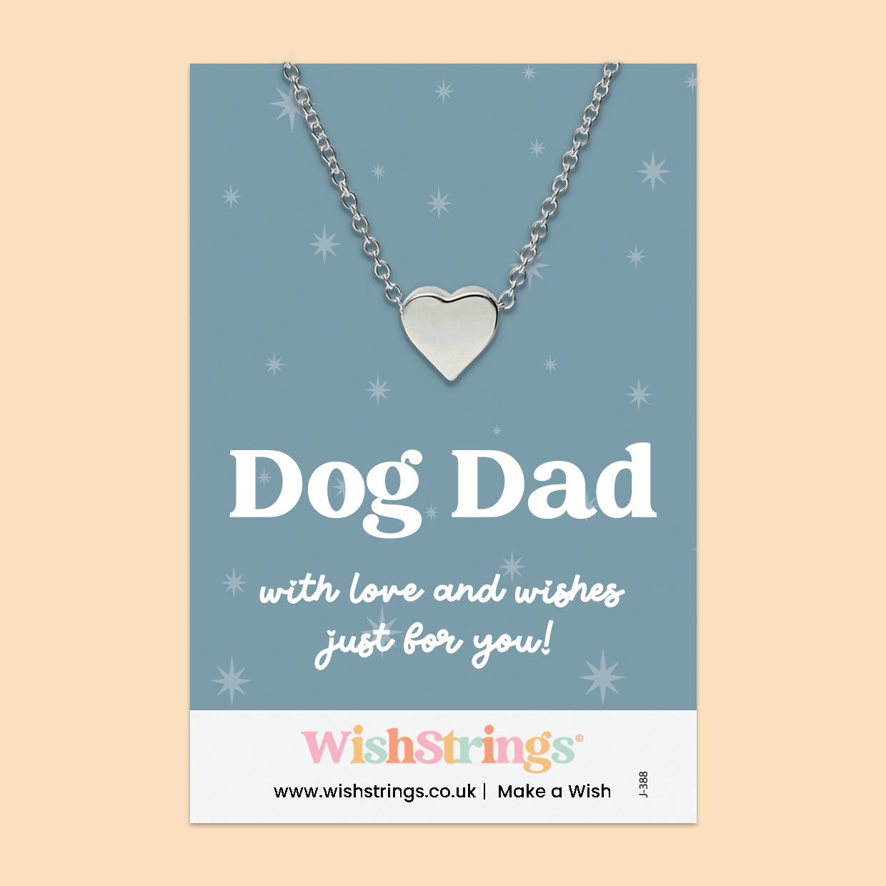 Dog Dad - Heart Necklace