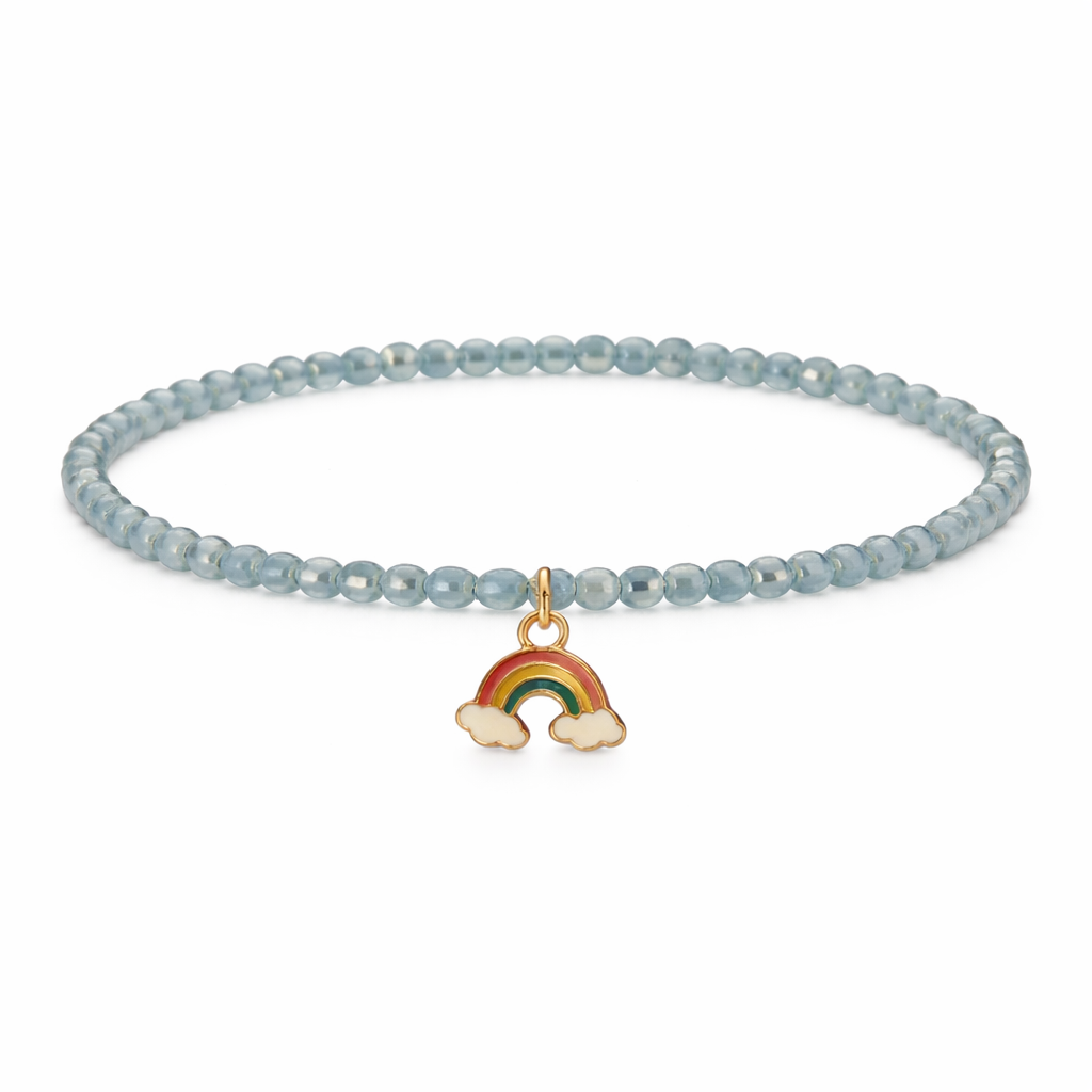 Rainbow - Blue Seed Beads