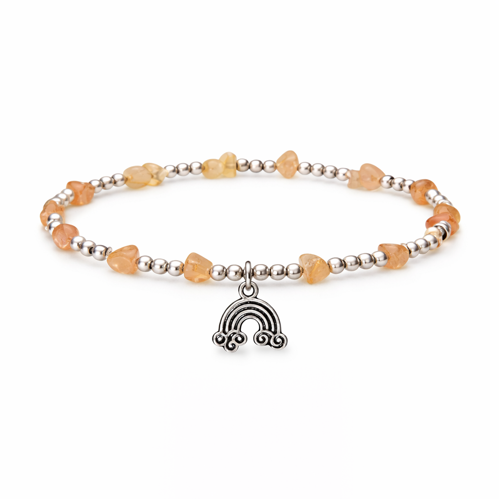 Rainbow - Gemstone Beaded Bracelet