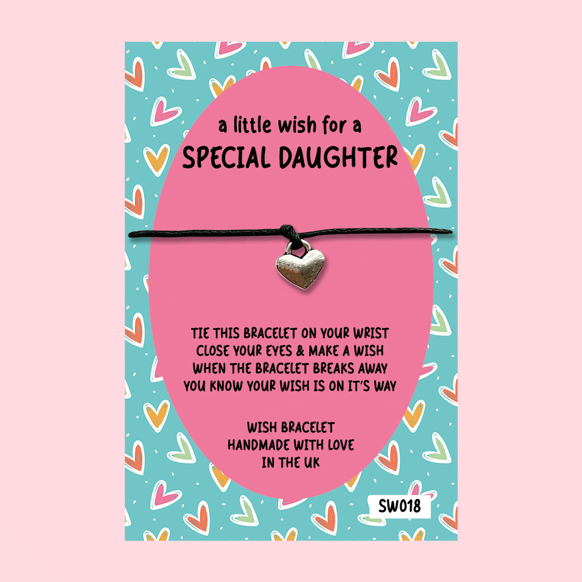 SALE - Special Daughter - Wish Bracelet - SW018