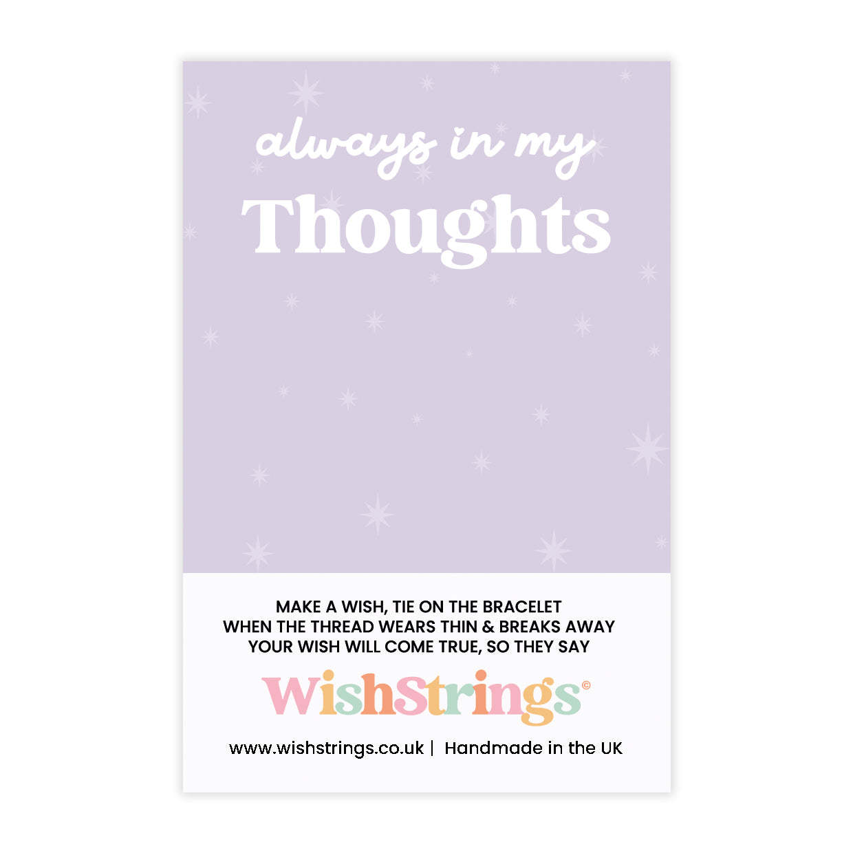 Always in my Thoughts