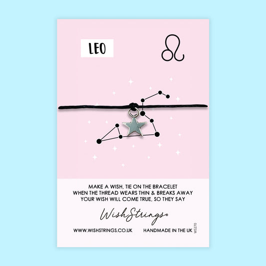 LEO, Star Sign - WishStrings Wish Bracelet - WS270★