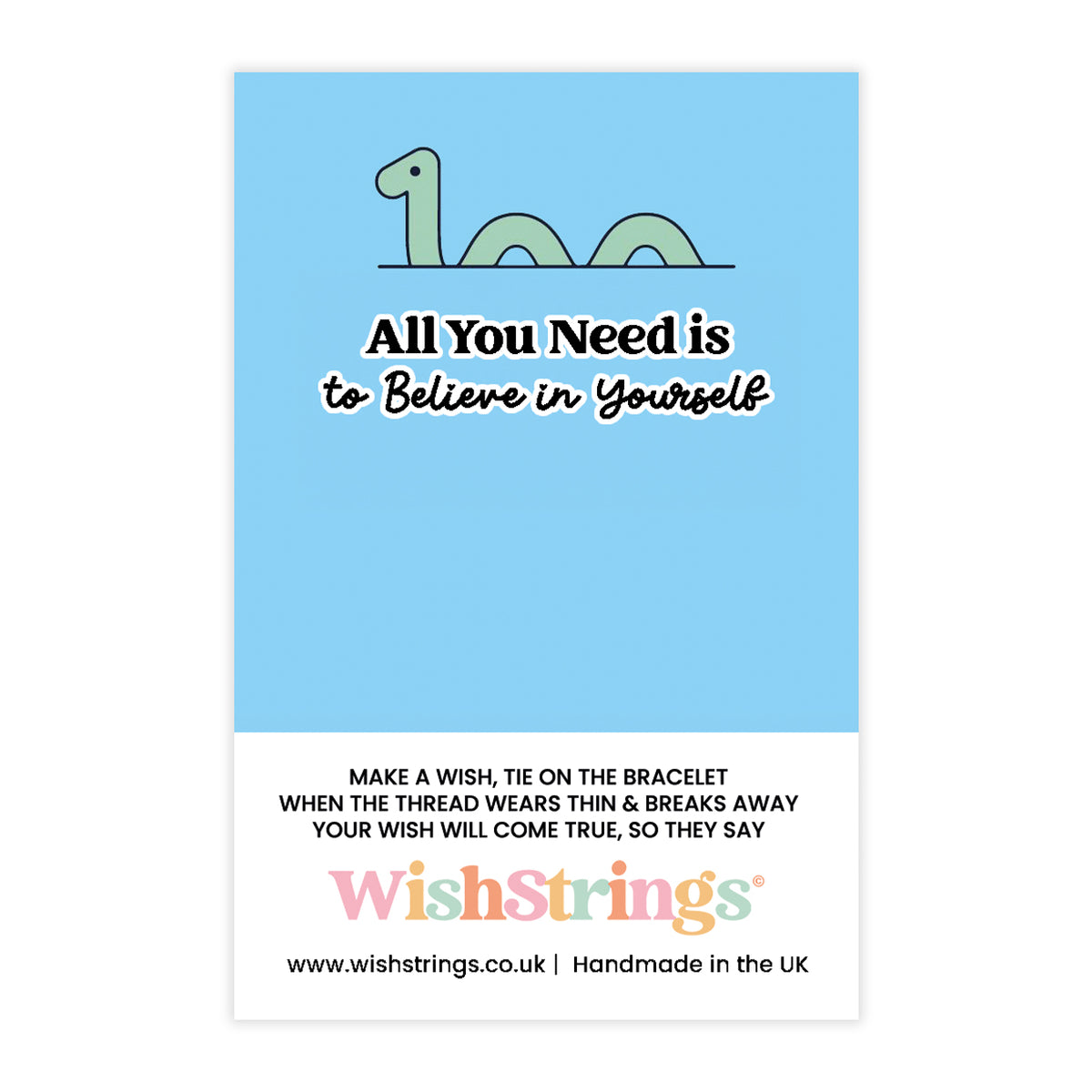 All you Need is to Believe in Yourself
